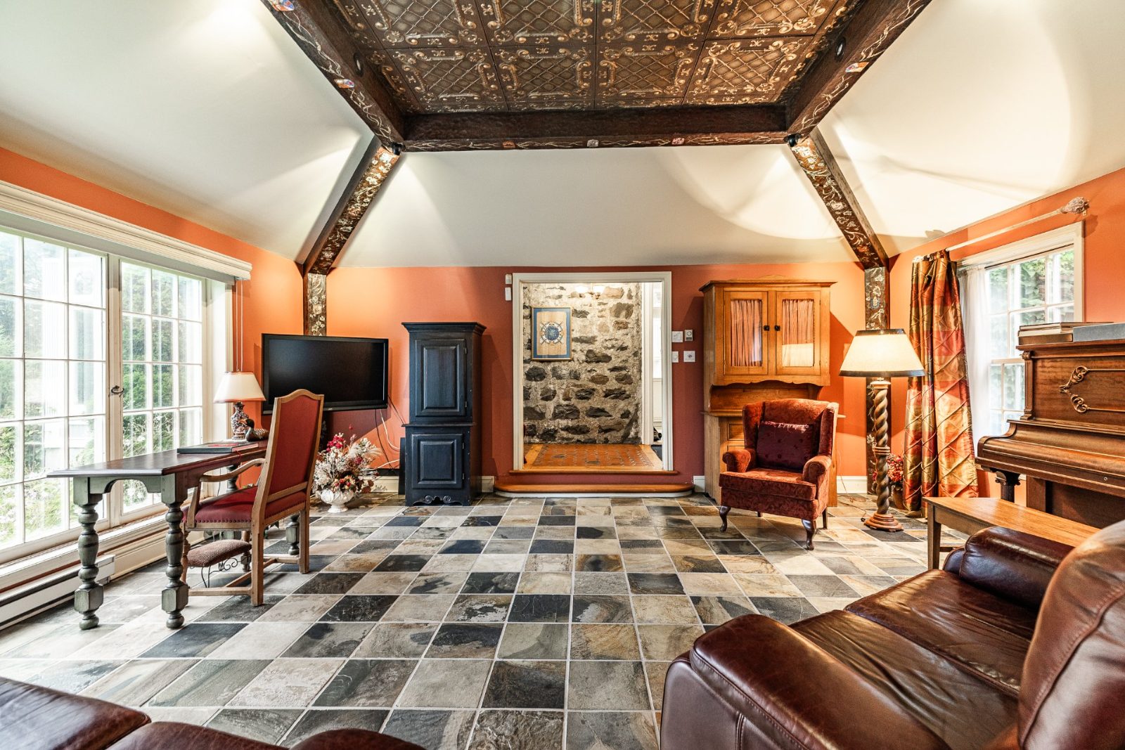Boudoir au plancher chauffant