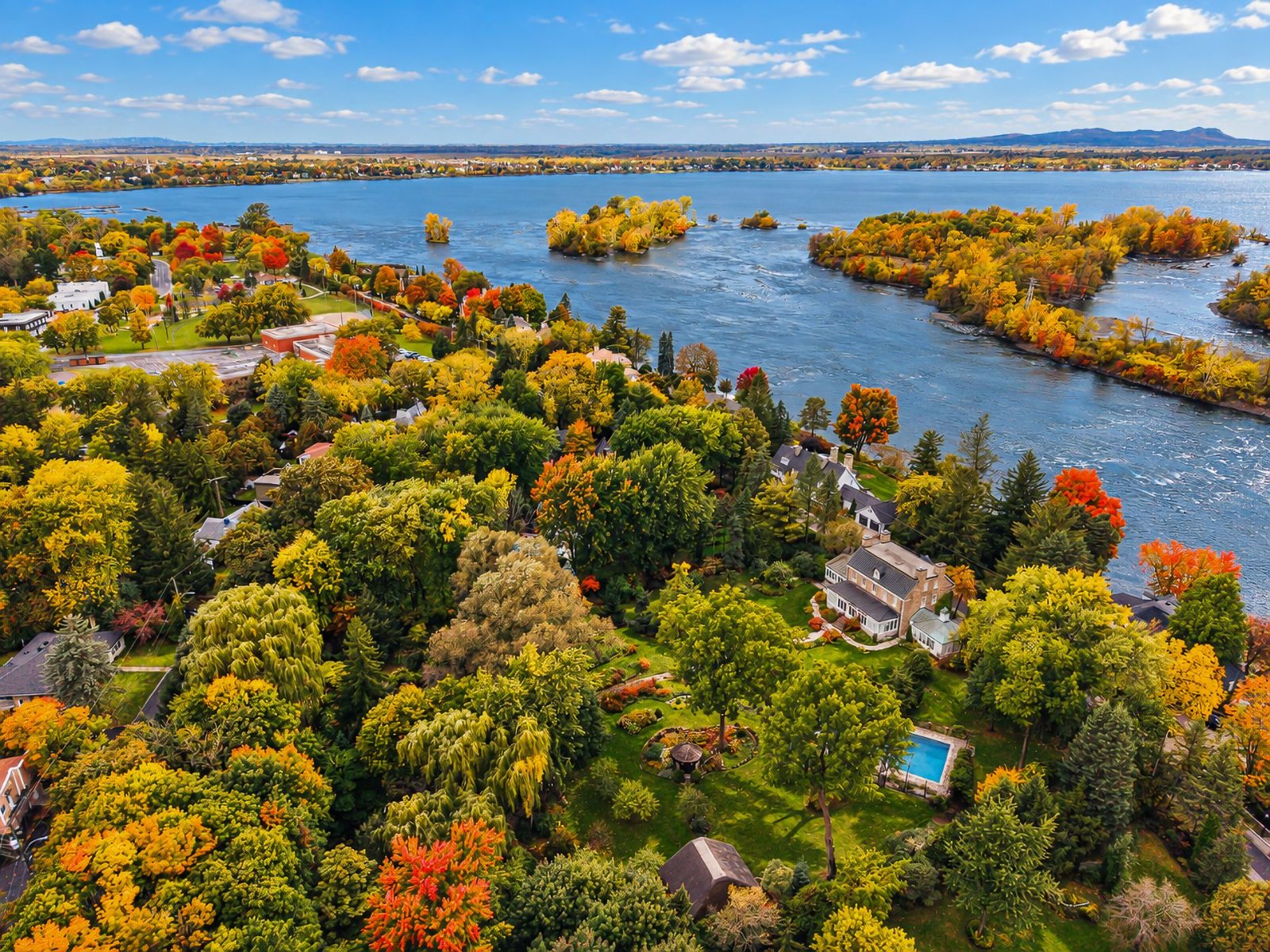 La rivière Richelieu et le domaine